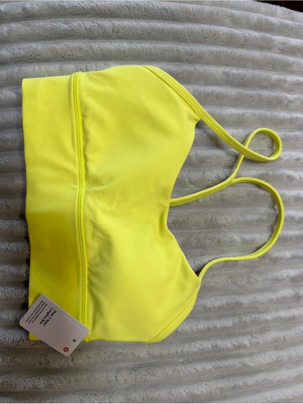 lululemon Flow Y Long Line Bra